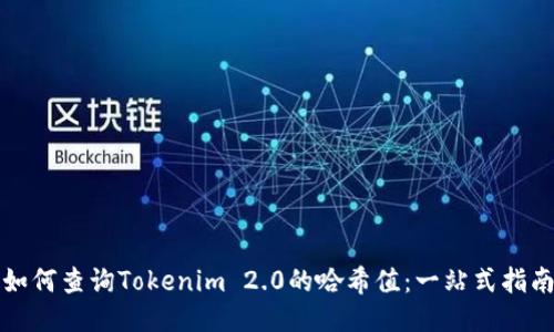 如何查询Tokenim 2.0的哈希值：一站式指南